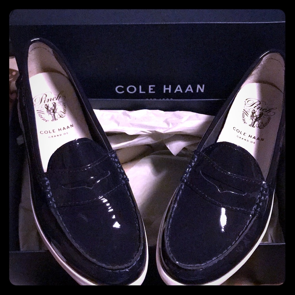 Cole Haan shoe in Peacoat Patent/Navy Blue